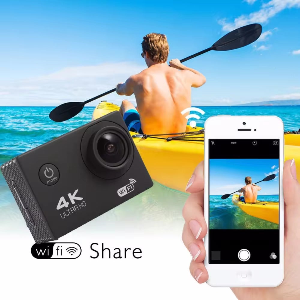 Action Camera | Fotocamera Sportiva 4K Ultra HD WiFi