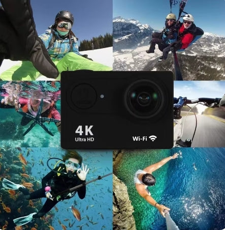 Action Camera | Fotocamera Sportiva 4K Ultra HD WiFi