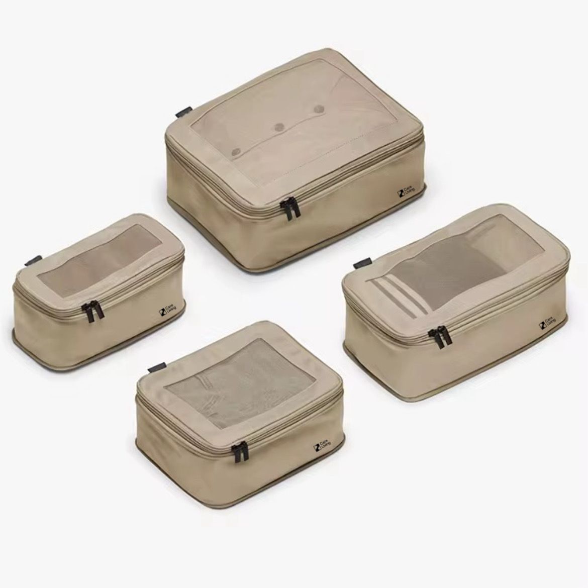 Set di 4 organizer da viaggio