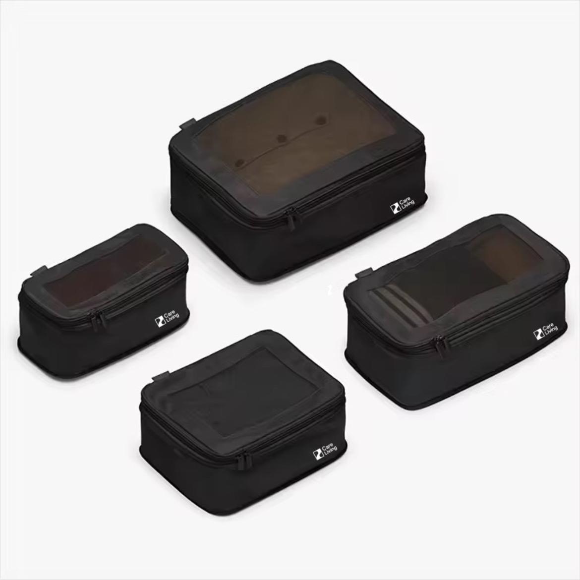 Set di 4 organizer da viaggio