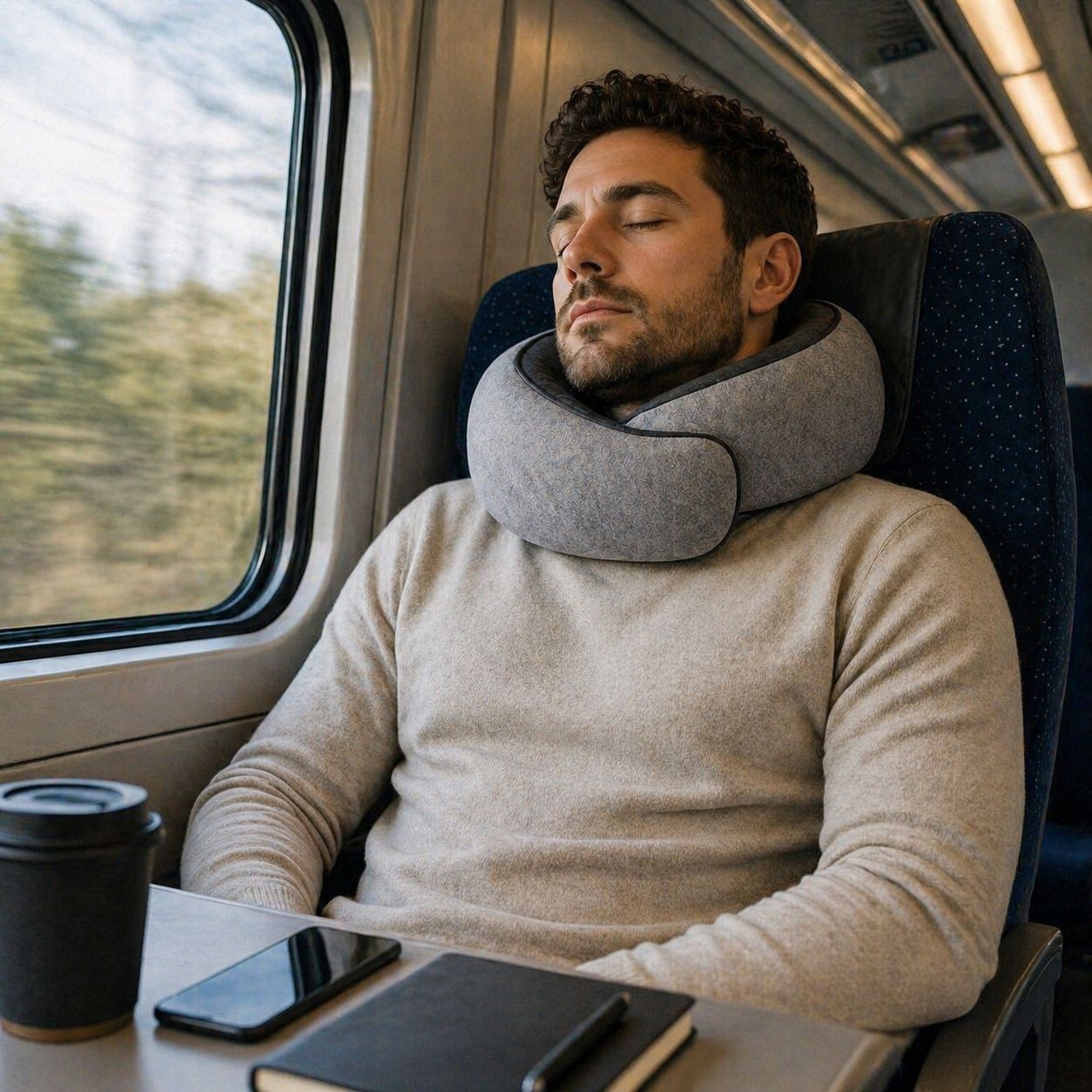 Cuscino ergonomico da viaggio ✈️ CareLiving®