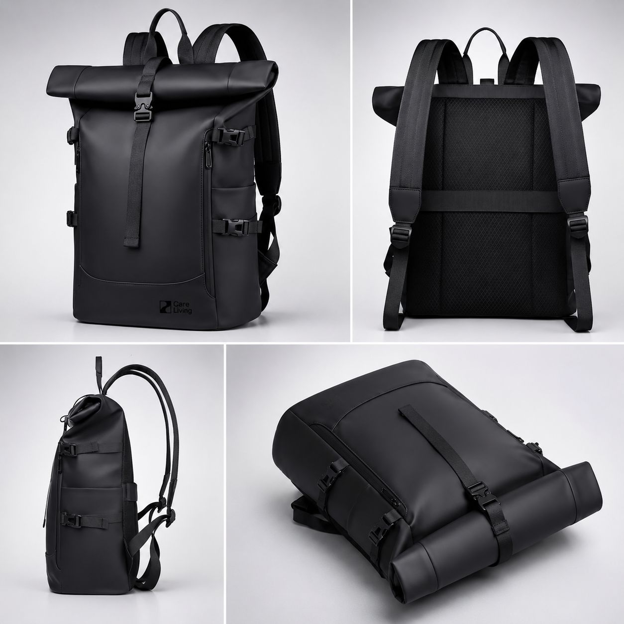 Zaino Roll-Top Impermeabile Urban Pro CareLiving®