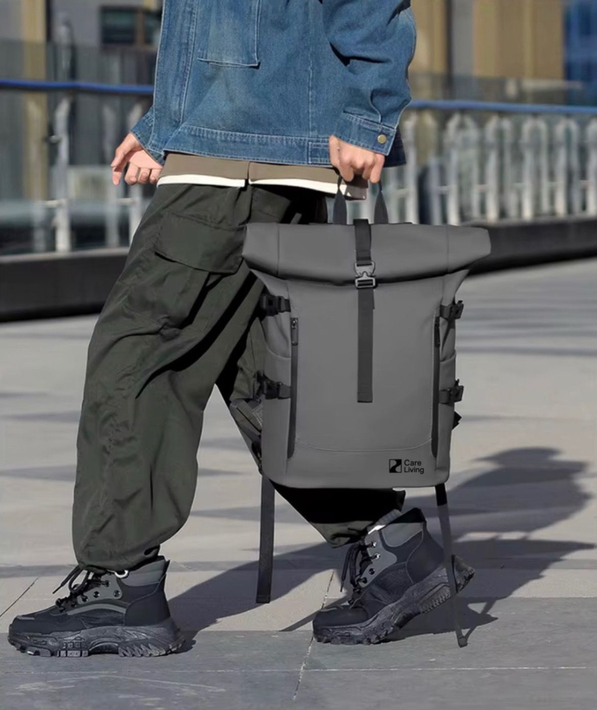 Zaino Roll-Top Impermeabile Urban Pro CareLiving®