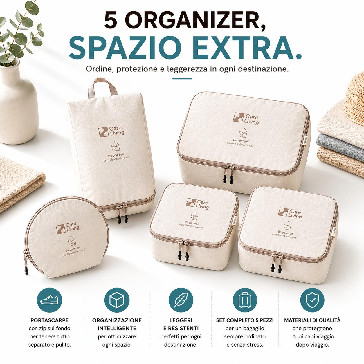 Set valigia ordinata 🧳 CareLiving®